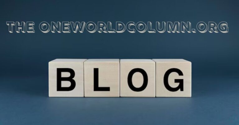 the oneworldcolumn.org blog